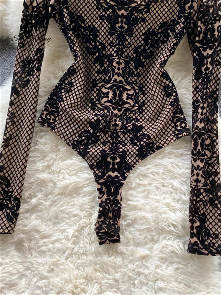 Velvet Slim Playsuits