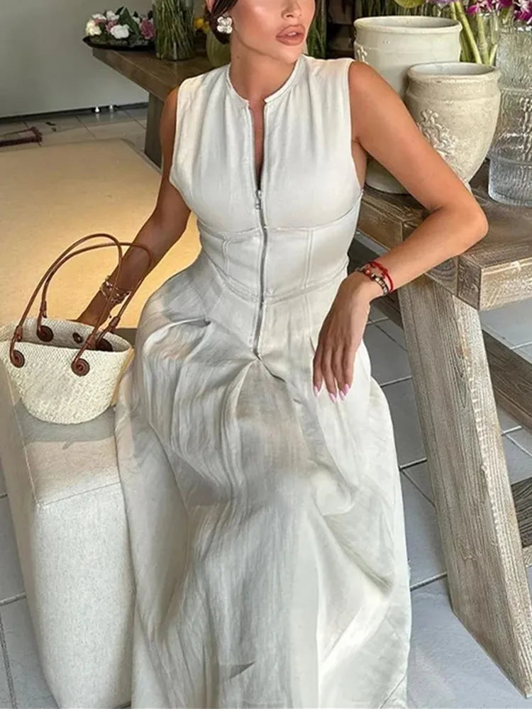 SunBelle- A-lijn dress