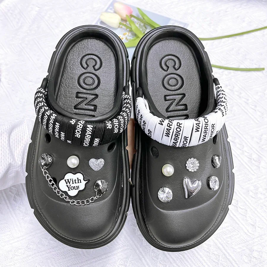 Crocie- high zoolslippers