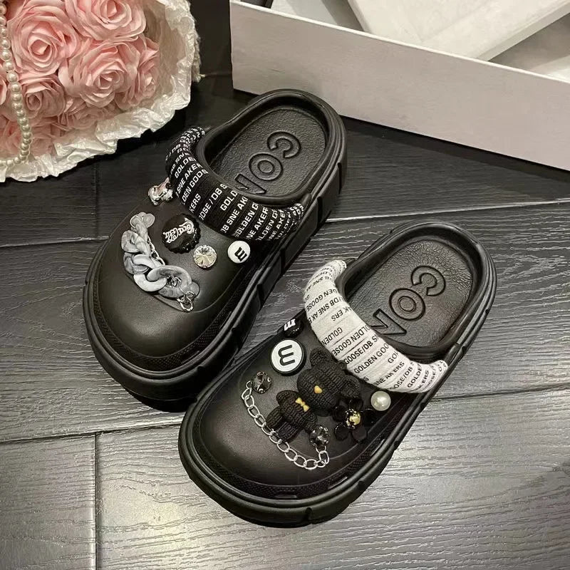 Crocie- high zoolslippers