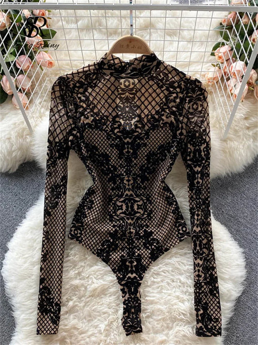 Velvet Slim Playsuits
