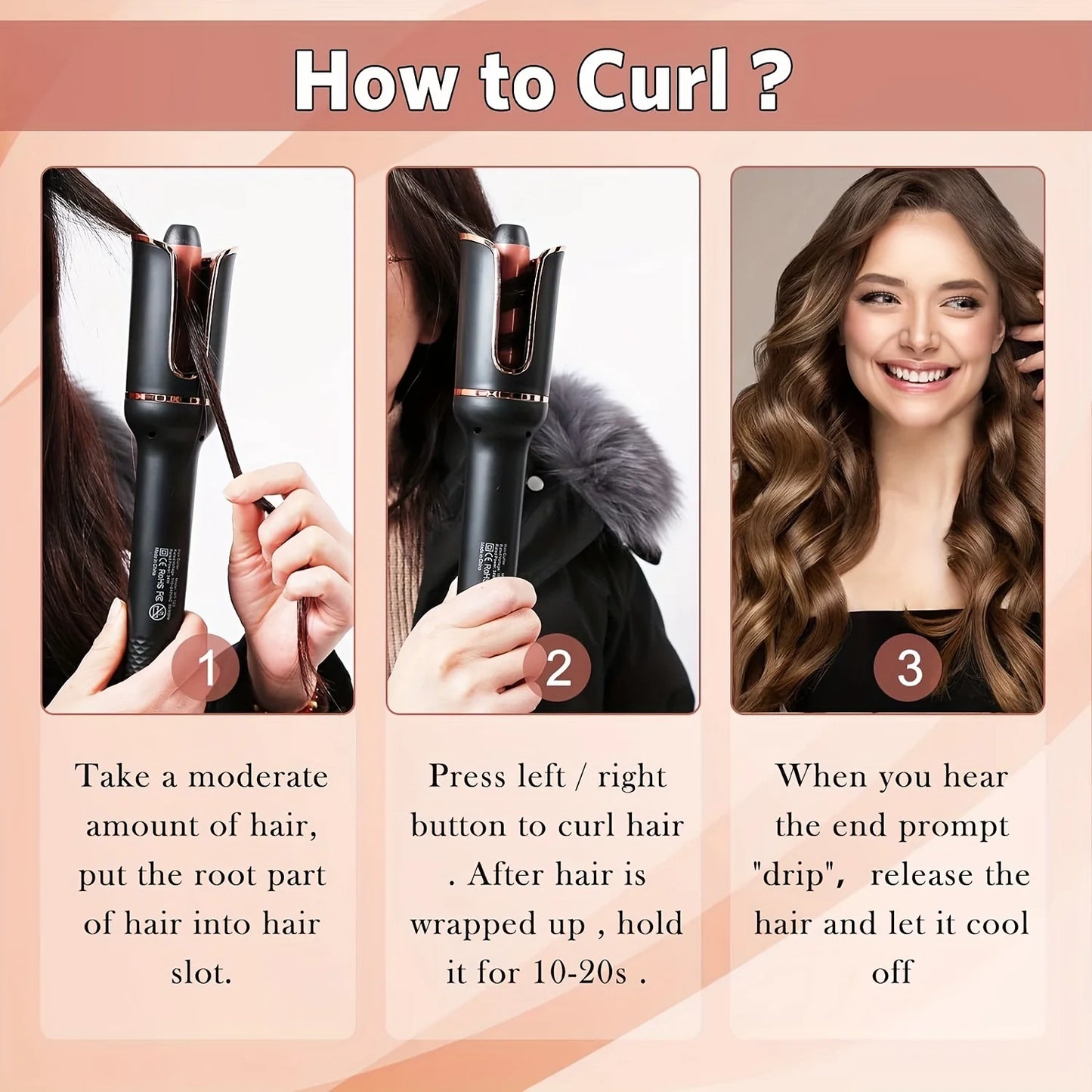 Automatic -Hair Curler