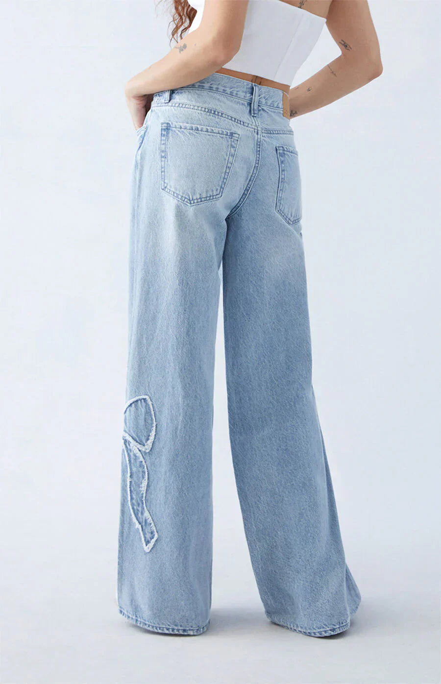 OldSchoolWide- De Jeans met Strik
